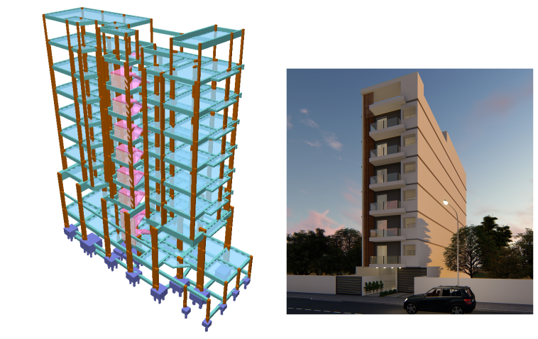 Projeto Estrutural Edifício, Prédio